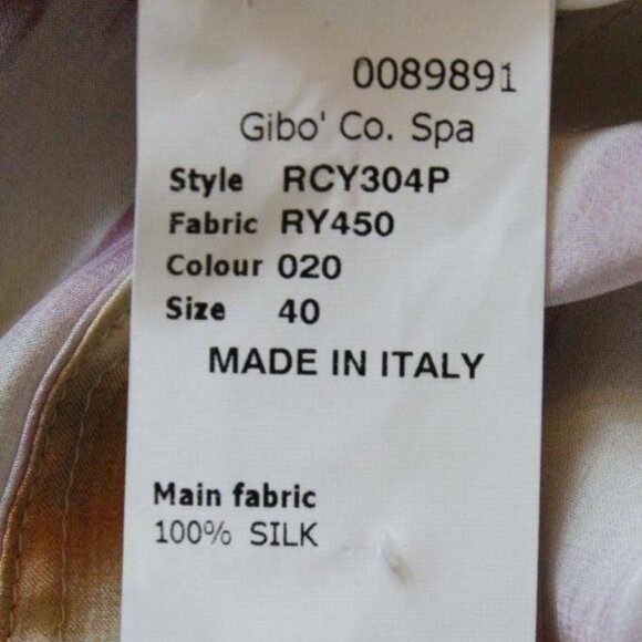 $1875 ROCHAS SET size 40 Italy 4 US 100% SILK  blouses pants women's - Picture 12 of 16